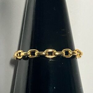 14k ring chain link design